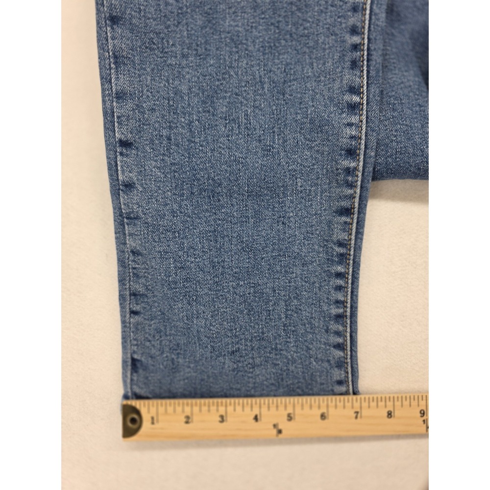 Levi's Premium Wedgie Straight Jeans Womens 8 29x28 Medium Wash High Rise NWT - Picture 6 of 13